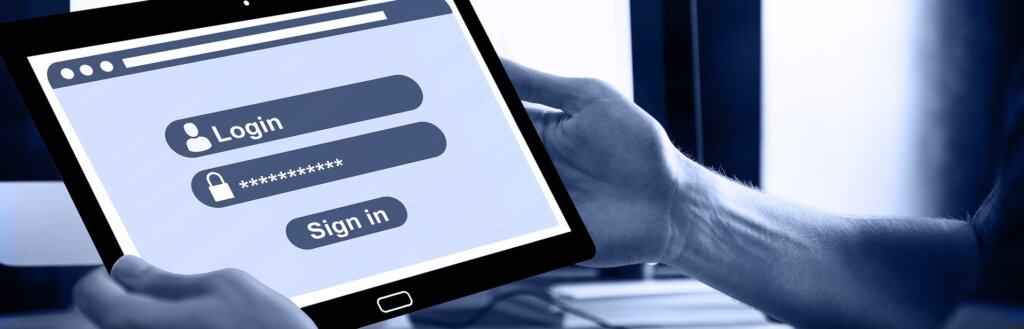 Login mit Passwortmanager
